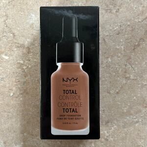 NYX Total Control Drop Foundation TCDF17 Cappuccino 0.43 Fl Oz Professional